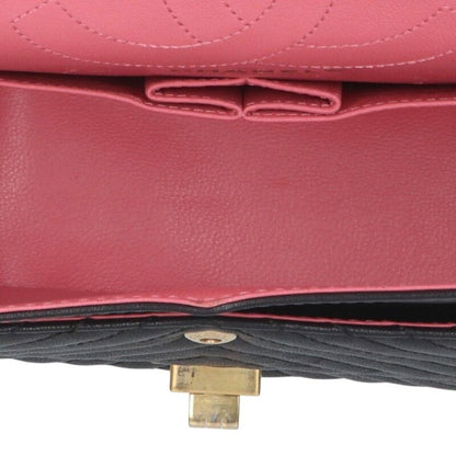 CHANEL 2.55 Chevron Lambskin Double Flap Bag Size ONE SIZE
