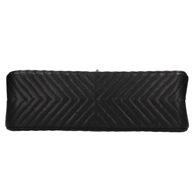 CHANEL 2.55 Chevron Lambskin Double Flap Bag Size ONE SIZE