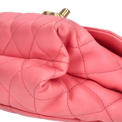 CHANEL Matelasse Coco Mark Quilted Chain Bag Size ONE SIZE