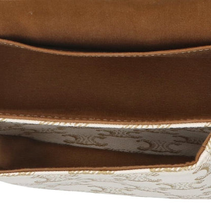 CELINE Falco Calfskin Triomphe Pattern Bag Size ONE SIZE