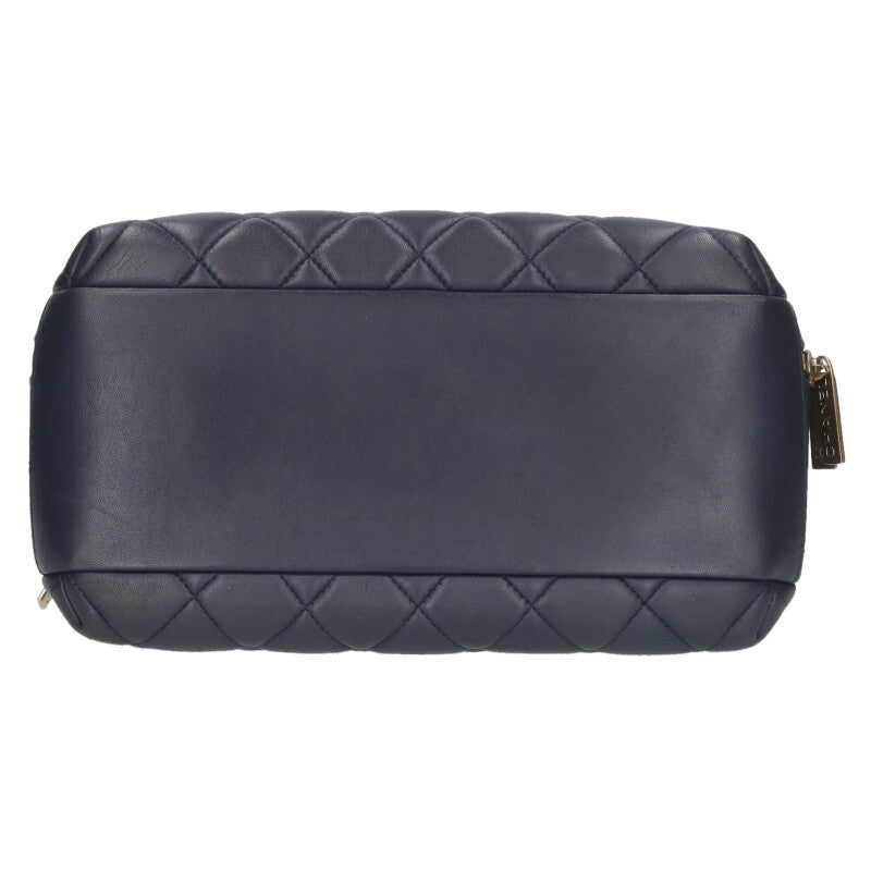 CHANEL Trendy CC Lambskin Chain Bowling Bag Size ONE SIZE