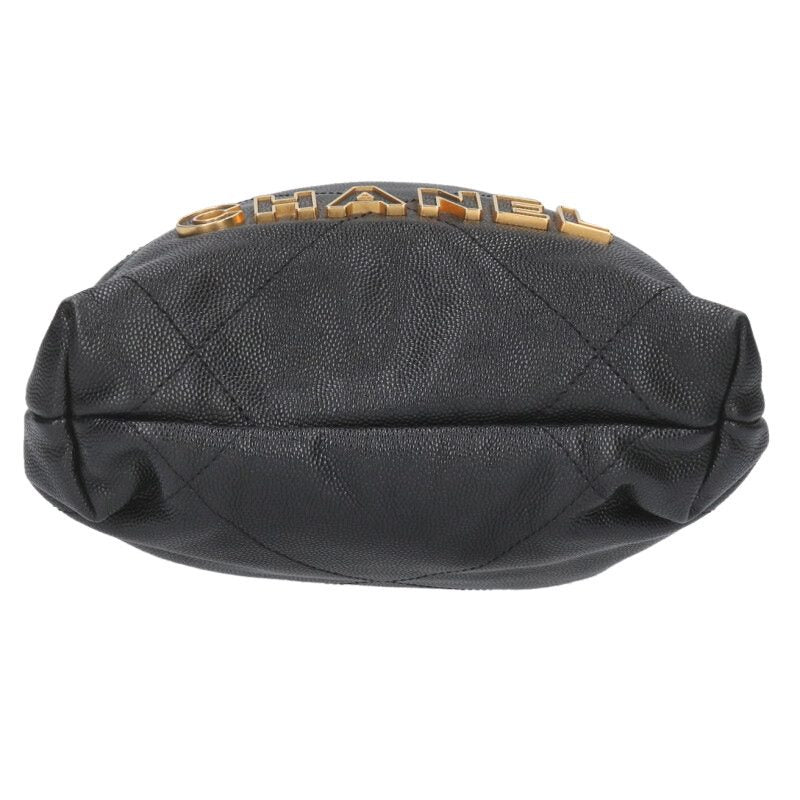 CHANEL 22 Mini Cutout Logo Caviar Skin Bag Size ONE SIZE
