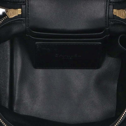CHANEL Coco Mark Shearling 2-Way Shoulder Bag Size ONE SIZE