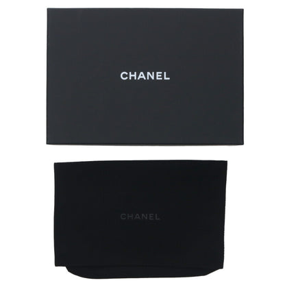 CHANEL Camellia Chain Pouch Shoulder Bag Gray Size ONE SIZE