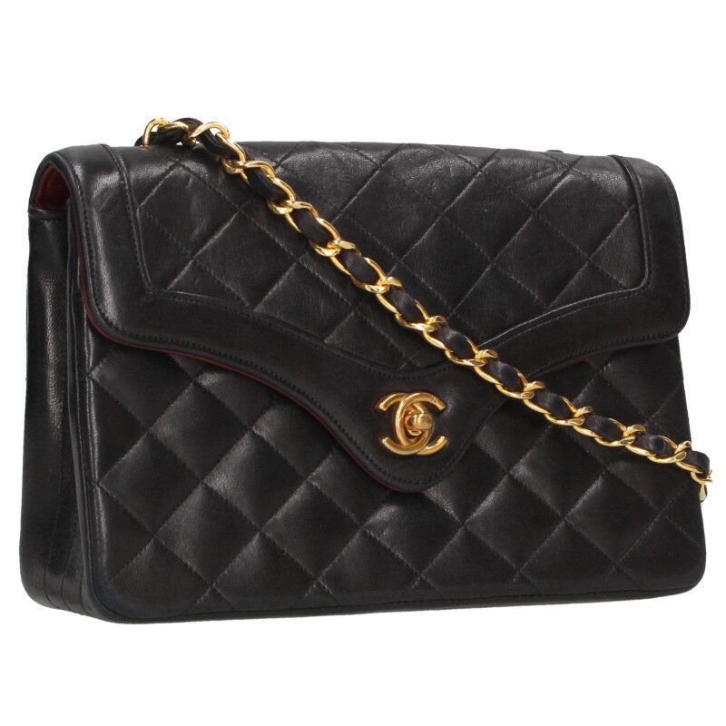 CHANEL Mini Matelasse Lambskin Shoulder Bag Size ONE SIZE