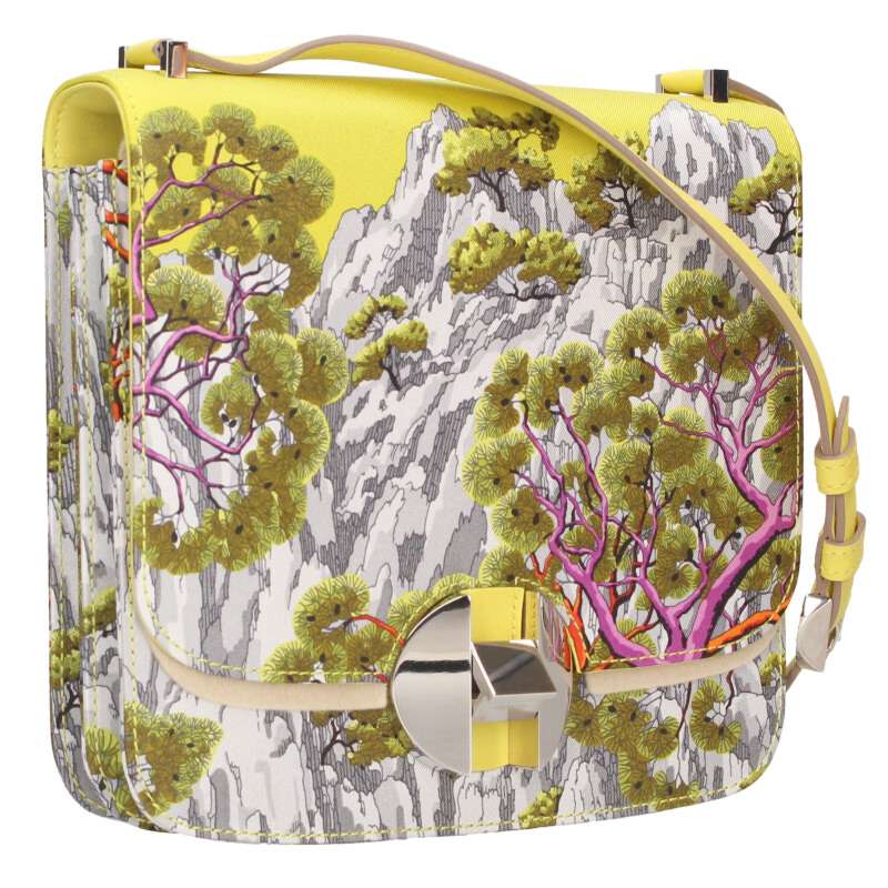 HERMES Y Stamp Silk Veau Swift Shoulder Bag Size ONE SIZE