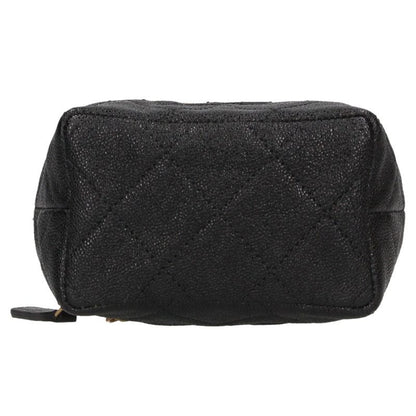 CHANEL Mini Vanity Caviar Skin Shoulder Bag Size ONE SIZE