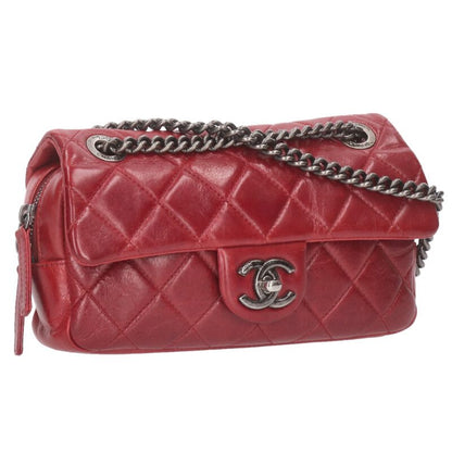 CHANEL Matelasse Aged Calfskin Shoulder Bag Size ONE SIZE