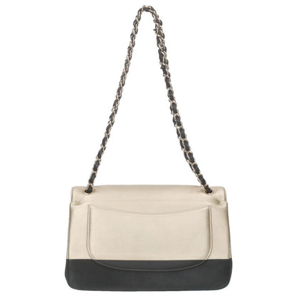 CHANEL Classic Bicolor Double Flap Shoulder Size ONE SIZE