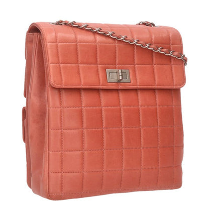 CHANEL Chocolate Bar Lambskin Shoulder Bag Size ONE SIZE