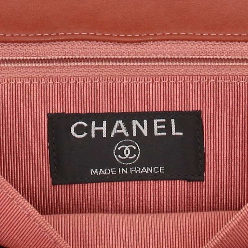 CHANEL Chocolate Bar Lambskin Shoulder Bag Size ONE SIZE