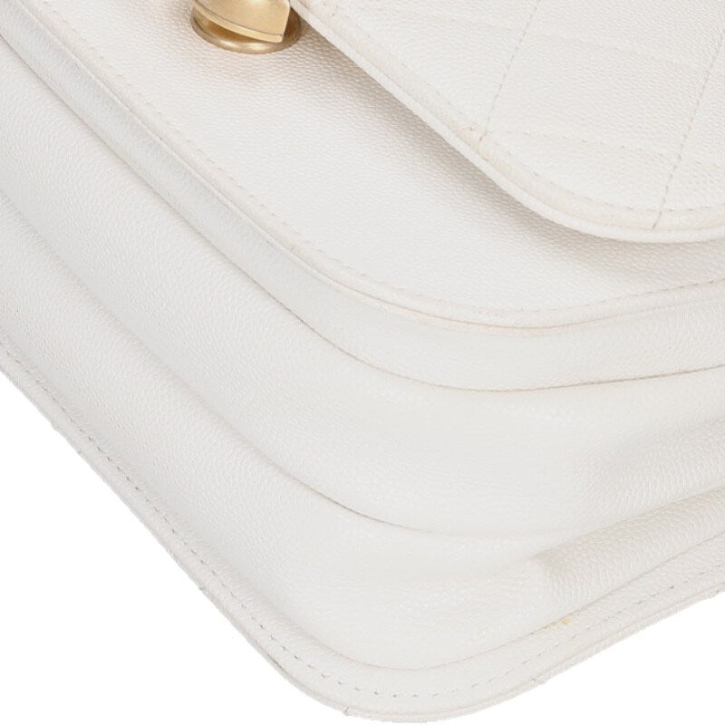 CHANEL Matelasse Coco Mark Quilted Shoulder Size ONE SIZE