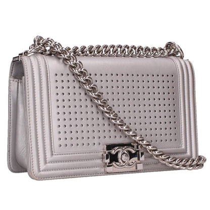 CHANEL Boy Chanel 25 LED Metallic Calfskin Size ONE SIZE