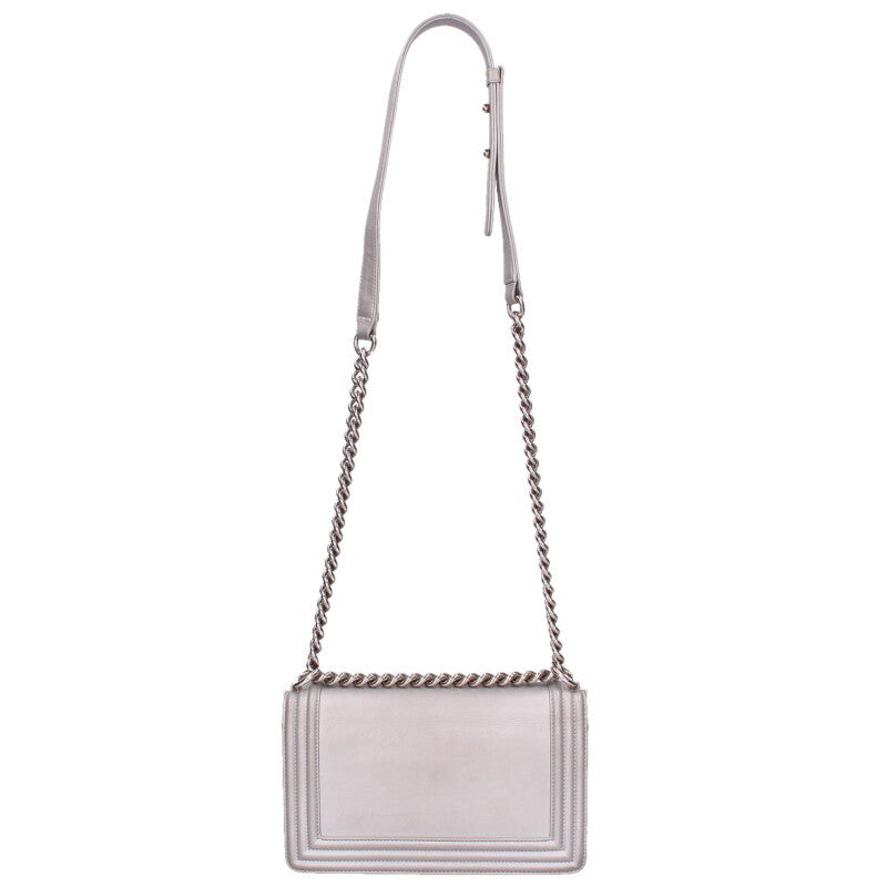 CHANEL Boy Chanel 25 LED Metallic Calfskin Size ONE SIZE