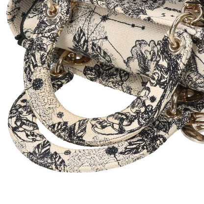 DIOR Lady D-Lite Canvas 2-Way Shoulder Bag Size ONE SIZE