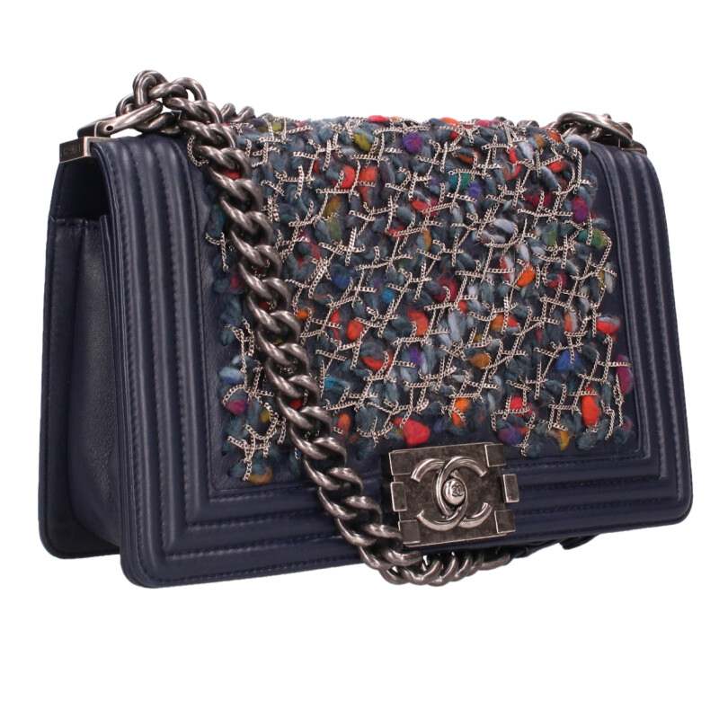 CHANEL Boy Chanel 25 Lambskin Chain Shoulder Size ONE SIZE