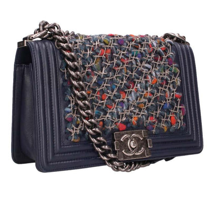 CHANEL Boy Chanel 25 Lambskin Chain Shoulder Size ONE SIZE
