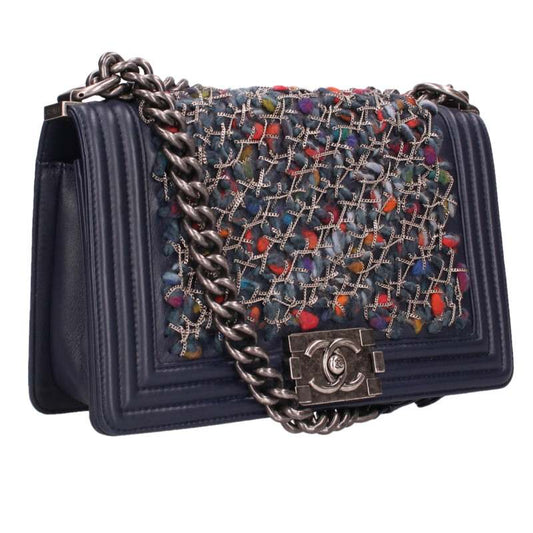 CHANEL Boy Chanel 25 Lambskin Chain Shoulder Size ONE SIZE