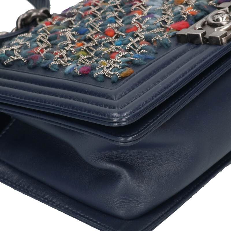 CHANEL Boy Chanel 25 Lambskin Chain Shoulder Size ONE SIZE