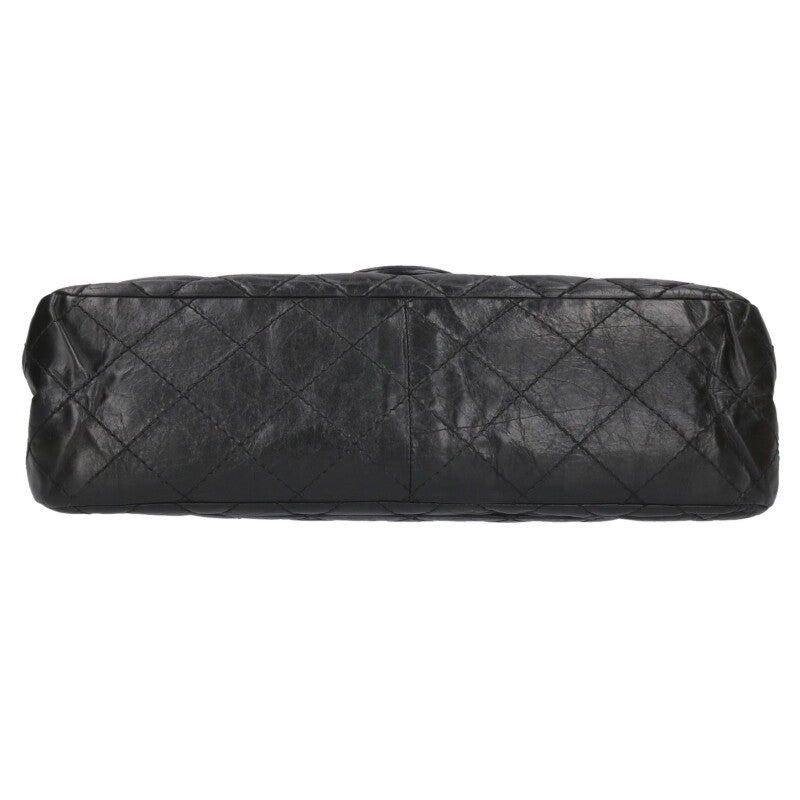 CHANEL 2.55 Large Aged Calfskin Double Flap Size ONE SIZE