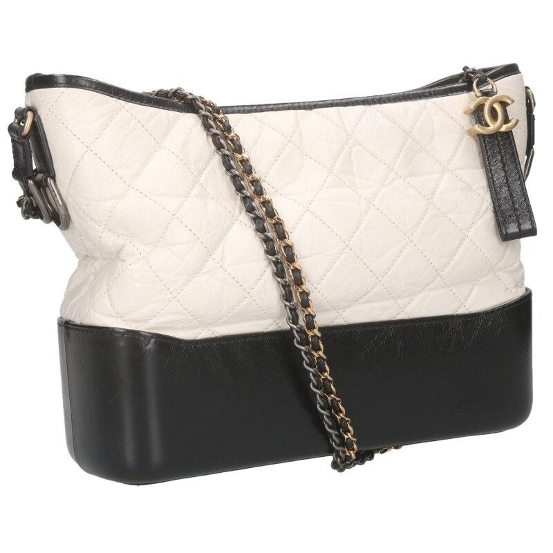 CHANEL Gabrielle de Chanel Aged Calfskin Hobo Size ONE SIZE