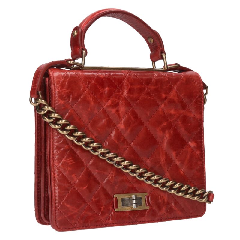 CHANEL 2.55 Aged Calfskin Shoulder Bag Size ONE SIZE