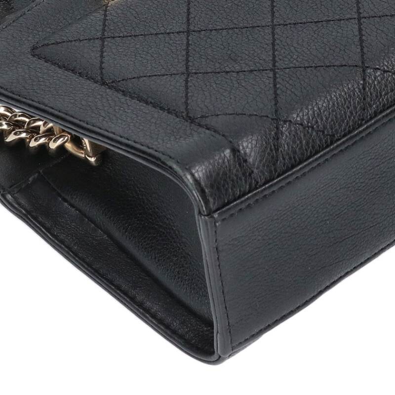 CHANEL Caviar Skin Matelasse Shoulder Bag Size ONE SIZE