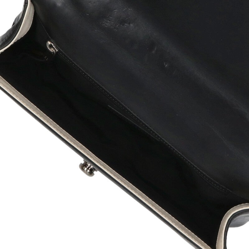 CHANEL Boy Chanel 25 Bicolor Calfskin Chain Size ONE SIZE