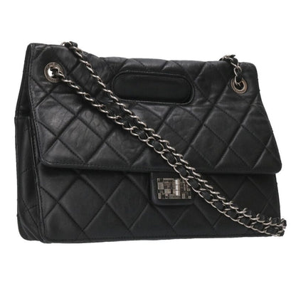 CHANEL 2.55 Calfskin Chain Shoulder Bag Size ONE SIZE