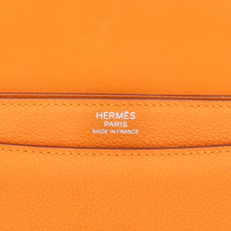 HERMES 2002 Veau Swift Leather Shoulder Bag Size ONE SIZE