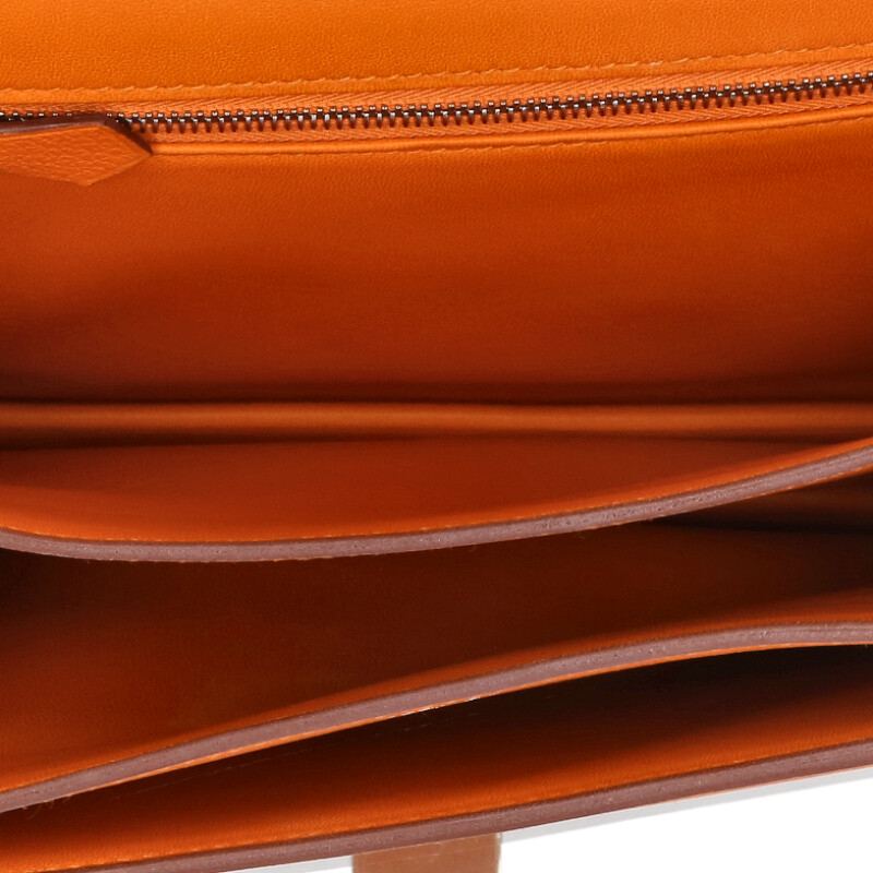 HERMES 2002 Veau Swift Leather Shoulder Bag Size ONE SIZE