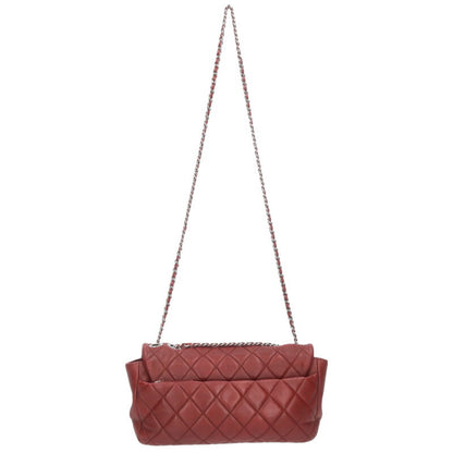 CHANEL Matelasse Lambskin Chain Shoulder Bag Size ONE SIZE