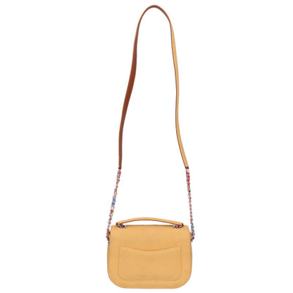 CHANEL Half Coco Caviar Skin Chain Shoulder Size ONE Multi