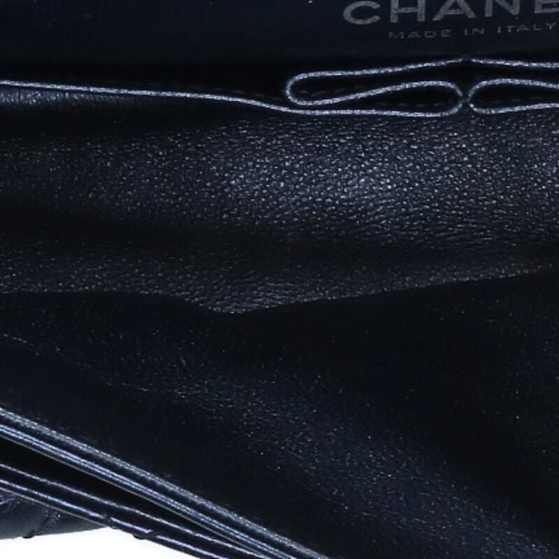 CHANEL 2.55 Calfskin W Flap Chain Shoulder Bag Size ONE SIZE