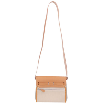 HERMES Herbag Zip 20 Mini Toile Vache Hunter Size ONE SIZE