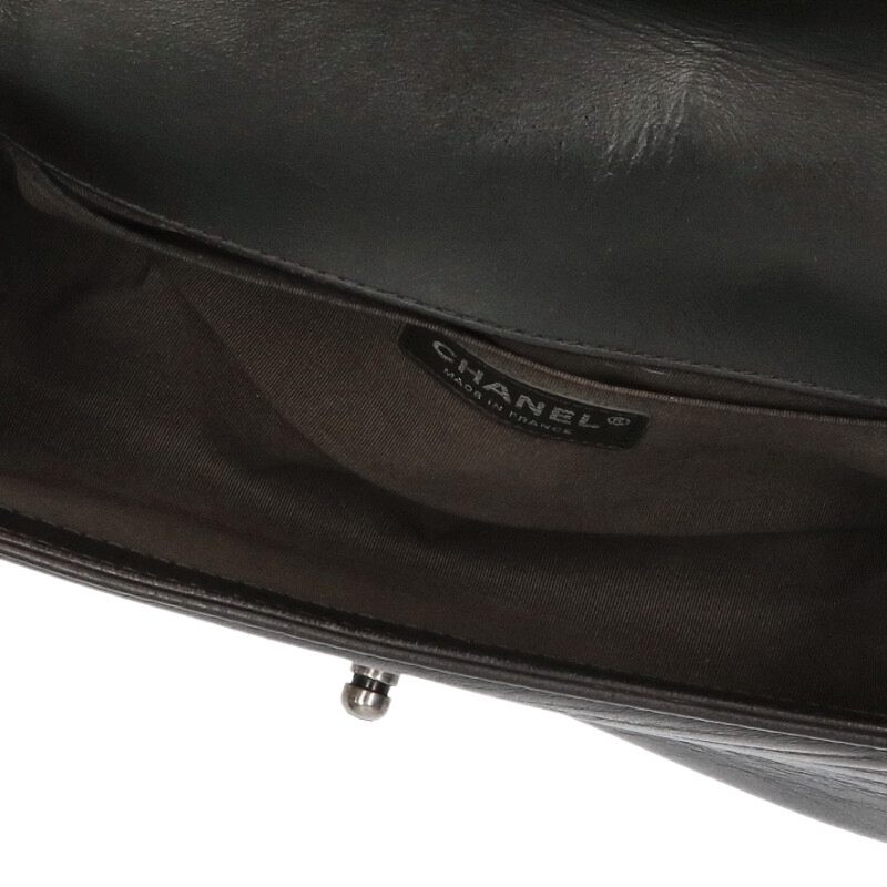 CHANEL Boy Chanel 25 Design Stitch Lambskin Size ONE SIZE