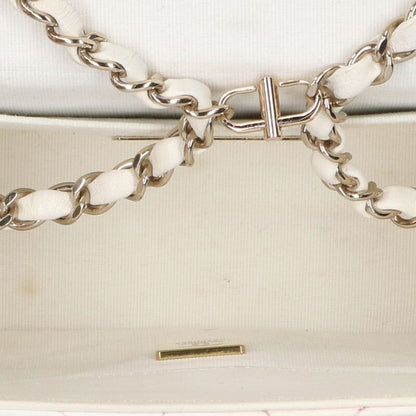 CHANEL Small Box Lambskin Chain Shoulder Bag Size ONE SIZE