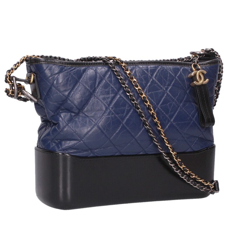CHANEL Gabrielle Aged Calfskin Hobo Bag Size ONE SIZE