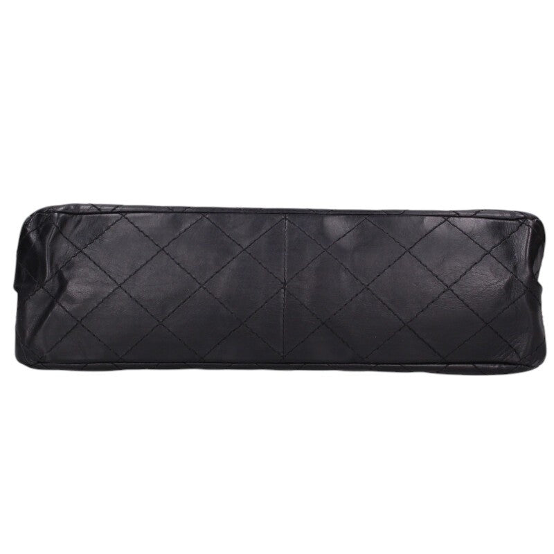 CHANEL 2.55 Double Flap Chain Bag Black/Gold Size ONE SIZE
