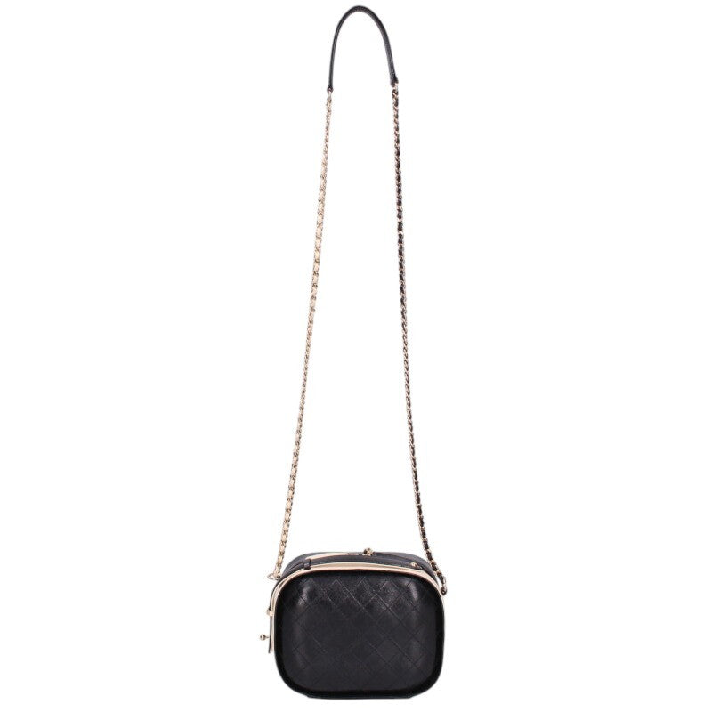 CHANEL Quilted Vanity Chain Bag Bicolor Size ONE SIZE