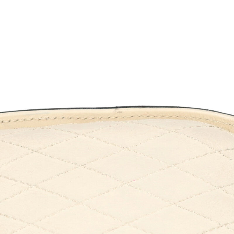 CHANEL Quilted Vanity Chain Bag Bicolor Size ONE SIZE