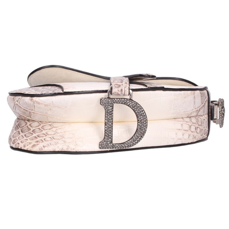 DIOR Saddle CD Accent Crocodile Bag Multi Size ONE SIZE