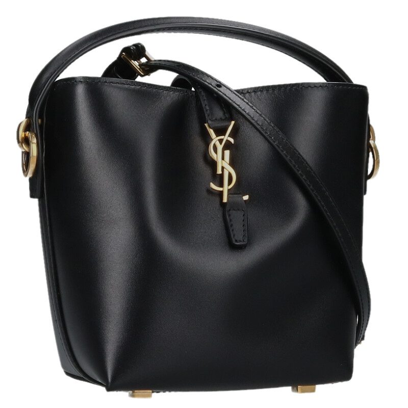 SAINT LAURENT PARIS LE37 MINI Bucket Calfskin Size ONE SIZE