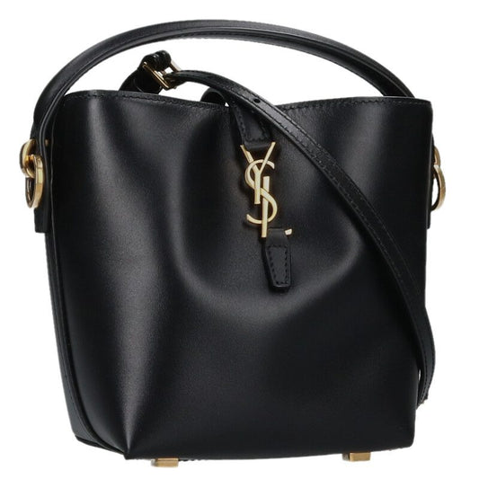SAINT LAURENT PARIS LE37 MINI Bucket Calfskin Size ONE SIZE