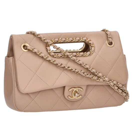 CHANEL Real Catch Flap Bag 2-Way Chain Multi Size ONE SIZE