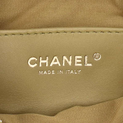 CHANEL Small Hobo Shoulder Bag Olive/Gold Size ONE SIZE