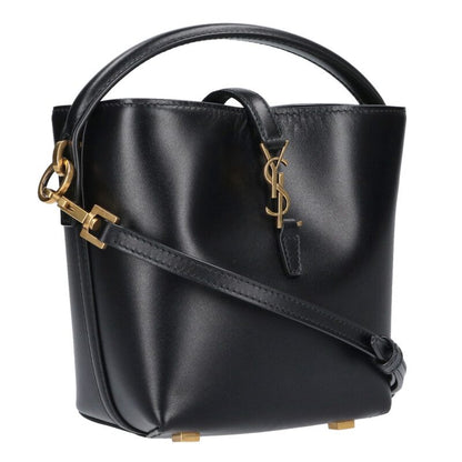 SAINT LAURENT PARIS LE37 Mini Calfskin Bucket Size ONE SIZE