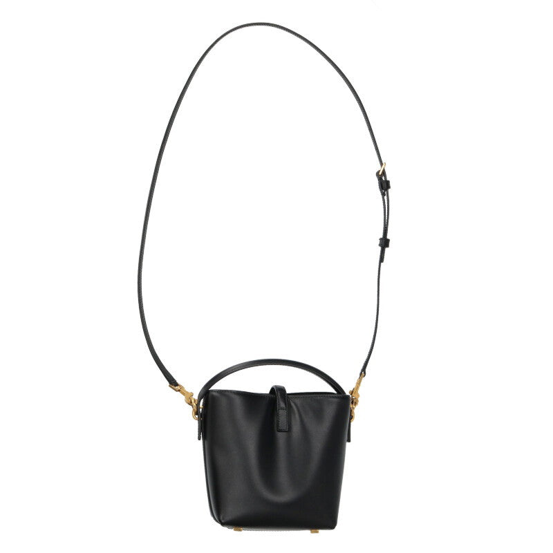 SAINT LAURENT PARIS LE37 Mini Calfskin Bucket Size ONE SIZE