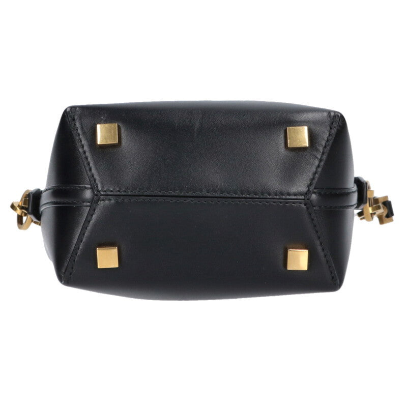 SAINT LAURENT PARIS LE37 Mini Calfskin Bucket Size ONE SIZE