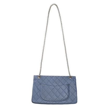 CHANEL 2.55 Lambskin Double Flap Shoulder Bag Size ONE SIZE